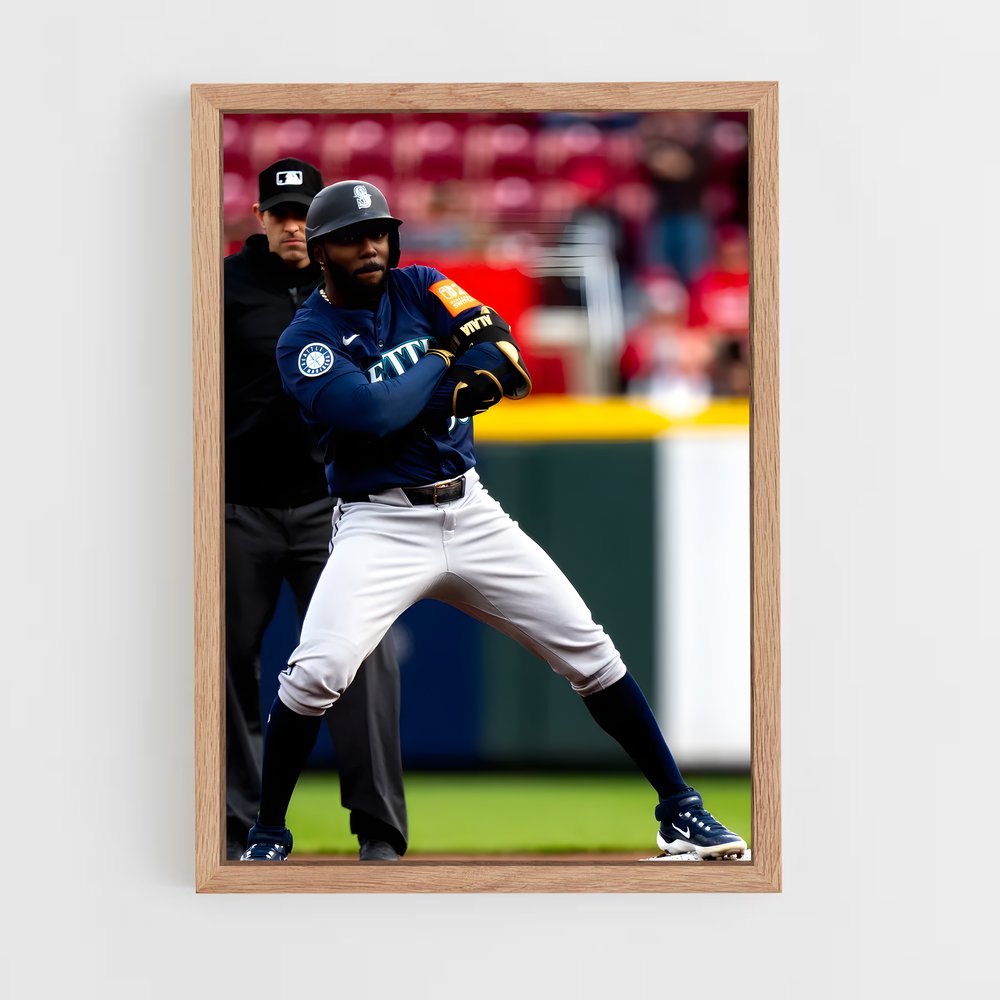 Poster La Lancer de Rêves – affiche Baseball (vue 4)